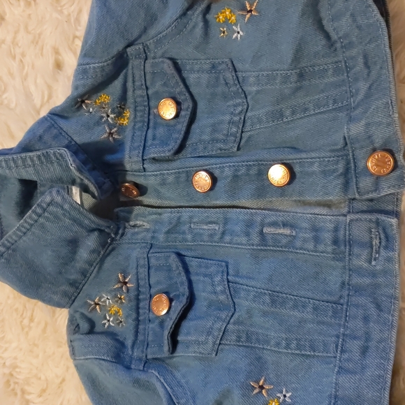 Tahari denim jacket size 12 months - Picture 4 of 9